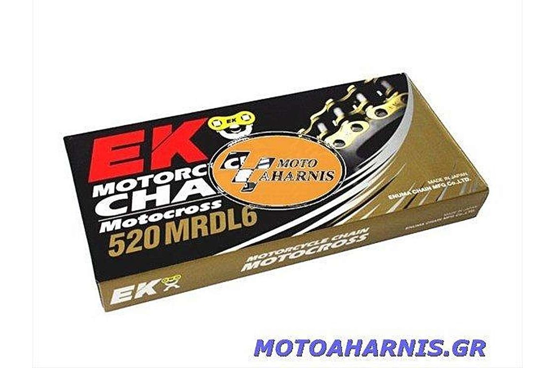 ΑΛΥΣΙΔΑ EK520MRD-L6 120 LINKS ΧΡΩΜΙΟΥ ΑΛΥΣΙΔΑ EK520MRD-L6 120 LINKS ΧΡΩΜΙΟΥ