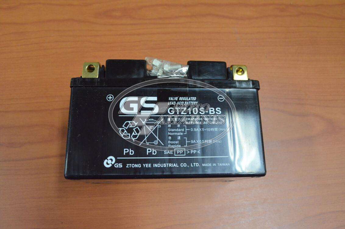 ΜΠΑΤΑΡΙΑ GS GTZ10S-BS ΜΠΑΤΑΡΙΑ GS GTZ10S-BS