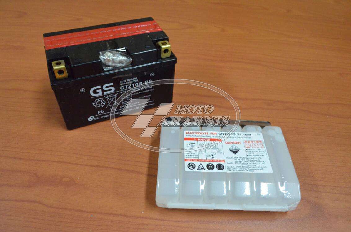 ΜΠΑΤΑΡΙΑ GS GTZ10S-BS ΜΠΑΤΑΡΙΑ GS GTZ10S-BS