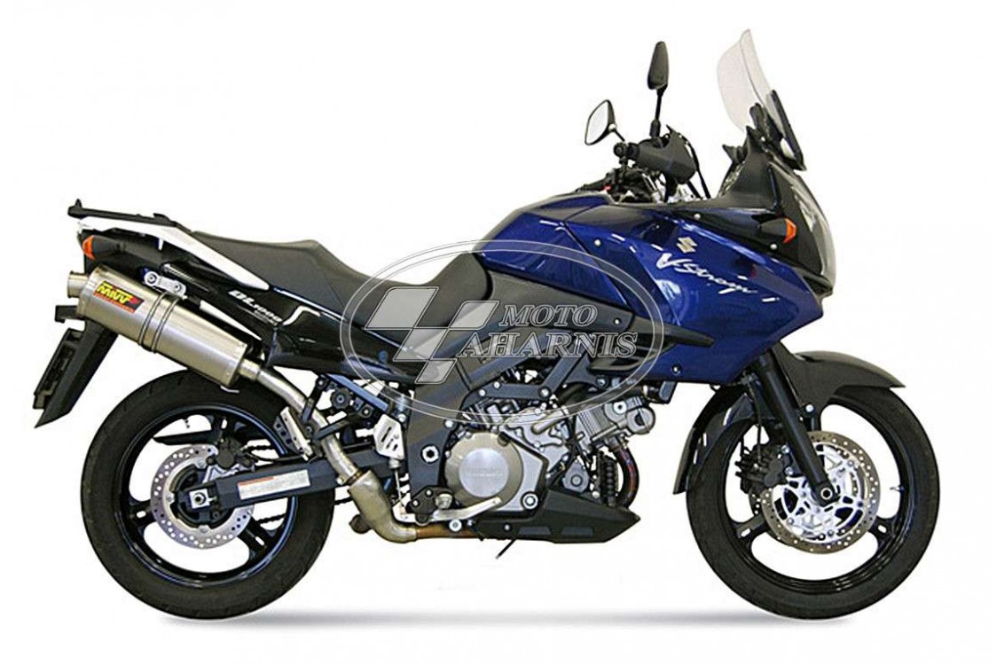 ΕΞΑΤΜΙΣΗ MIVV V-STROM 1000 OVAL ΤΙΤΑΝΙΟΥ ΕΞΑΤΜΙΣΗ MIVV V-STROM 1000 OVAL ΤΙΤΑΝΙΟΥ