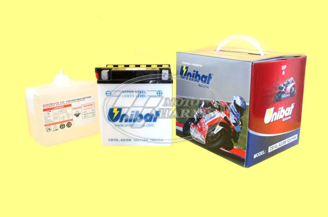 ΜΠΑΤΑΡΙΑ UNIBAT YB10L-A2 ΑΝΟΙΧΤΟΥ ΤΥΠΟΥ ΜΠΑΤΑΡΙΑ UNIBAT YB10L-A2 ΑΝΟΙΧΤΟΥ ΤΥΠΟΥ