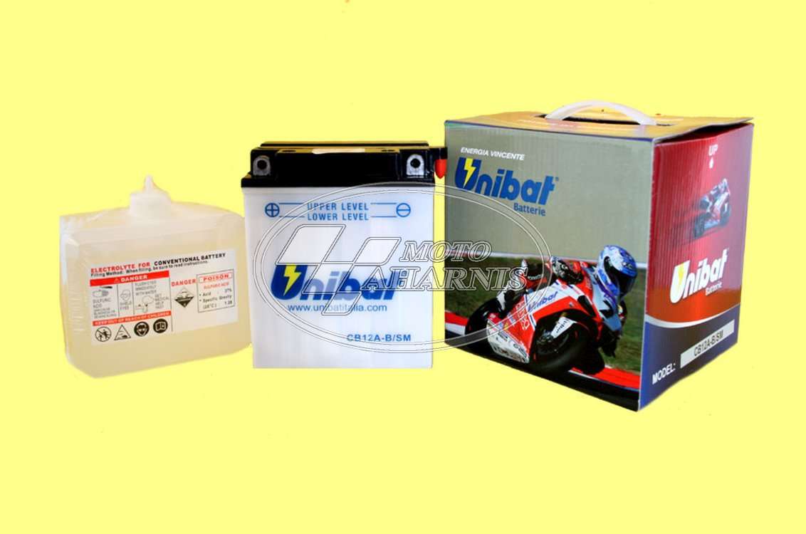ΜΠΑΤΑΡΙΑ UNIBAT YB12A-B ΑΝΟΙΧΤΟΥ ΤΥΠΟΥ ΜΠΑΤΑΡΙΑ UNIBAT YB12A-B ΑΝΟΙΧΤΟΥ ΤΥΠΟΥ