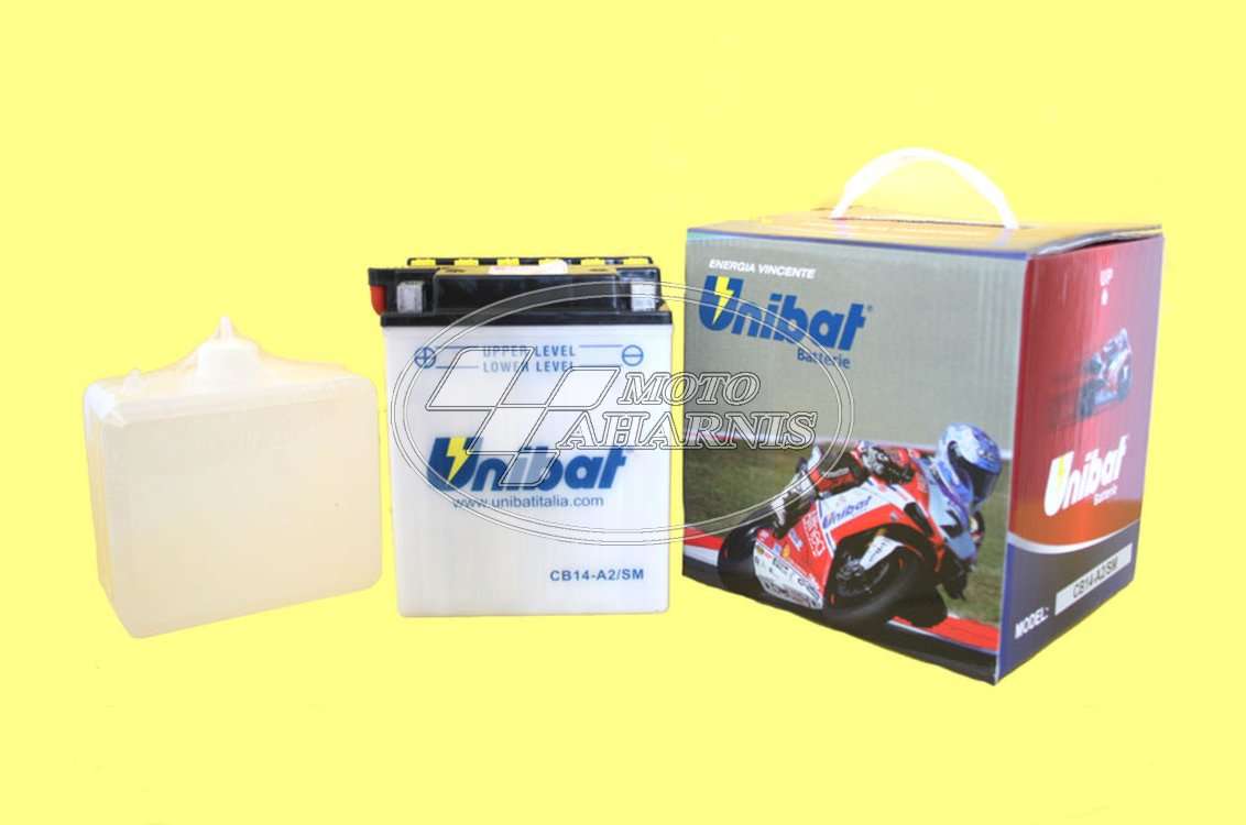 ΜΠΑΤΑΡΙΑ UNIBAT YB14-A2 ΜΠΑΤΑΡΙΑ UNIBAT YB14-A2