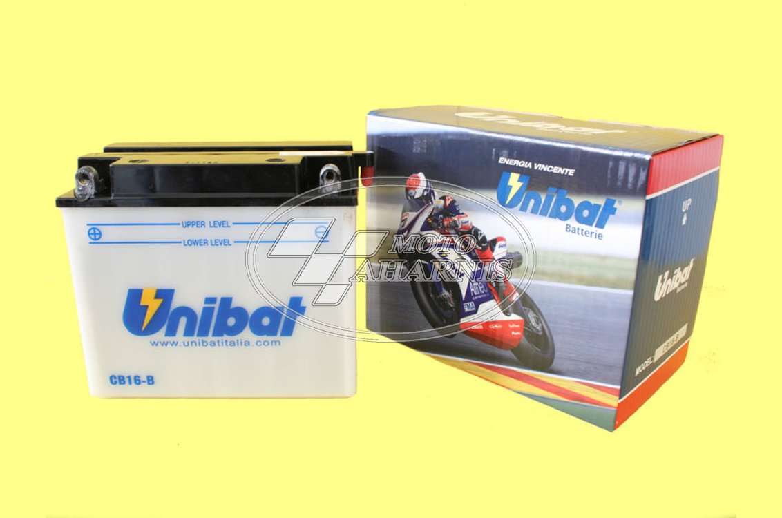 ΜΠΑΤΑΡΙΑ UNIBAT YB16-B ΜΠΑΤΑΡΙΑ UNIBAT YB16-B