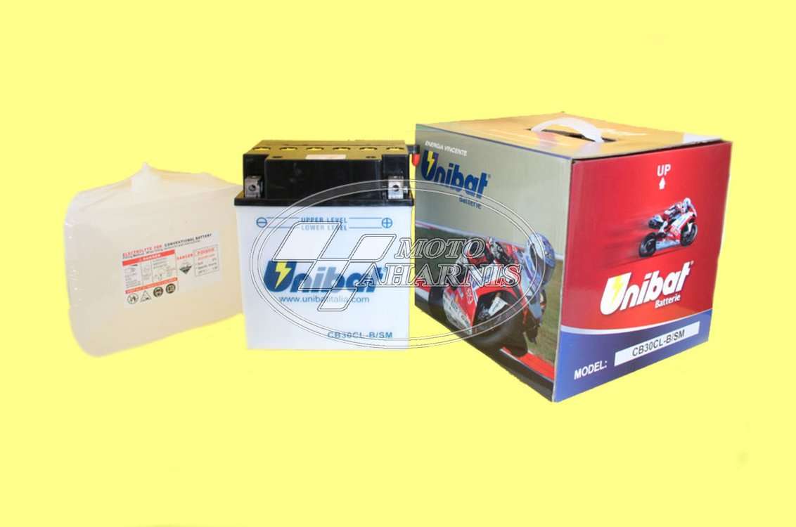 ΜΠΑΤΑΡΙΑ UNIBAT YB30CL-B