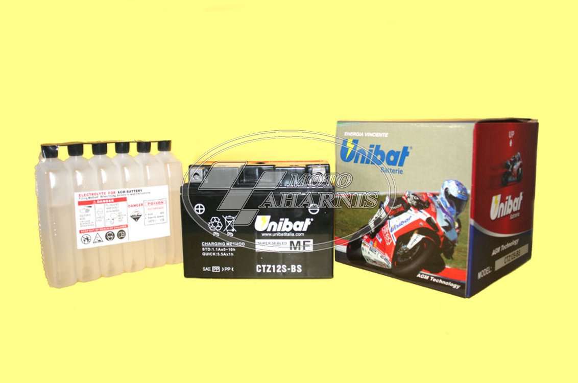 ΜΠΑΤΑΡΙΑ UNIBAT YTZ12S-BS ΜΠΑΤΑΡΙΑ UNIBAT YTZ12S-BS