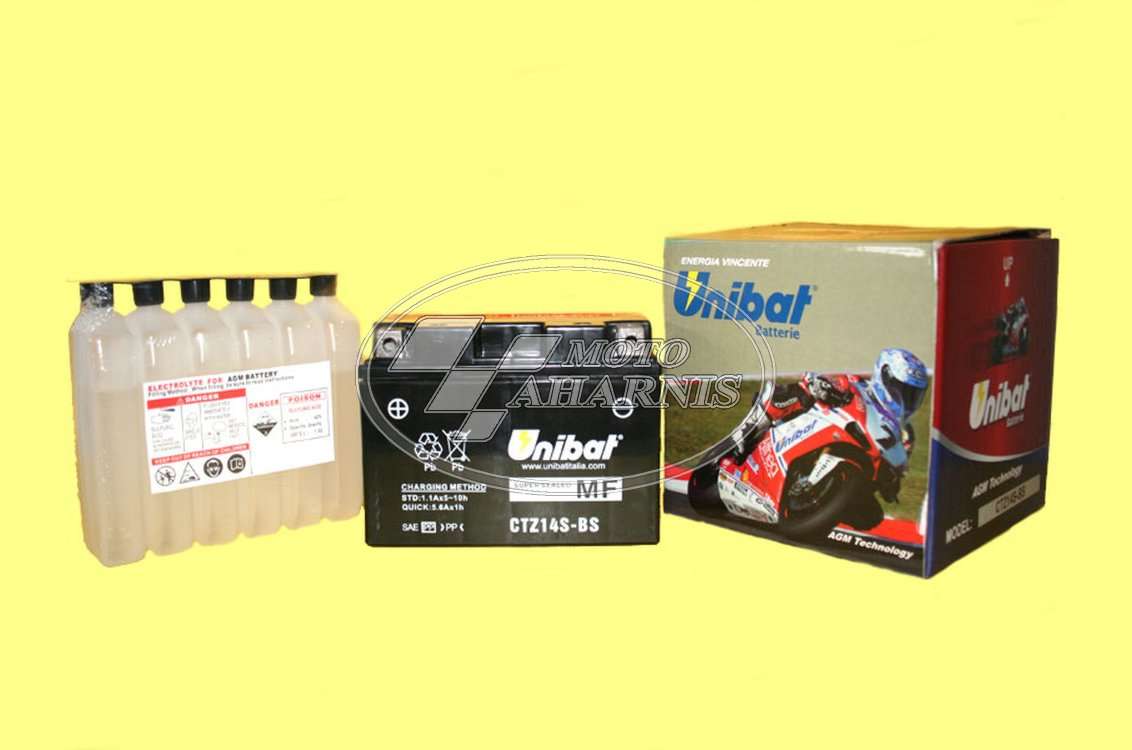 ΜΠΑΤΑΡΙΑ UNIBAT YTZ14S-BS ΜΠΑΤΑΡΙΑ UNIBAT YTZ14S-BS