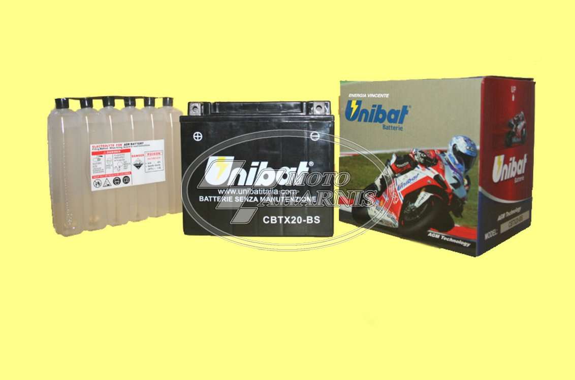 ΜΠΑΤΑΡΙΑ UNIBAT YTX20-BS ΜΠΑΤΑΡΙΑ UNIBAT YTX20-BS