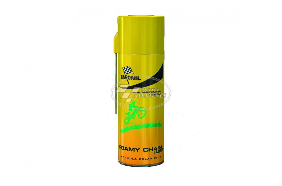 BARDAHL ΛΙΠΑΝΤΙΚΟ ΣΠΡΕΥ ΑΛΥΣΙΔΑΣ Foamy Chain Lube 400ml BARDAHL ΛΙΠΑΝΤΙΚΟ ΣΠΡΕΥ ΑΛΥΣΙΔΑΣ Foamy Chain Lube 400ml