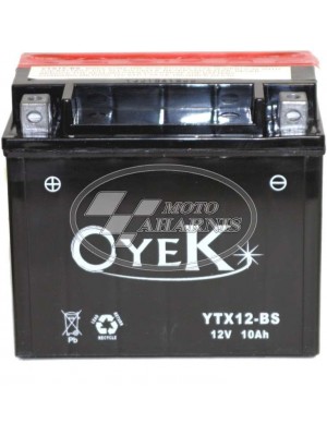 ΜΠΑΤΑΡΙΑ OYEK YTX12-BS ΜΠΑΤΑΡΙΑ OYEK YTX12-BS