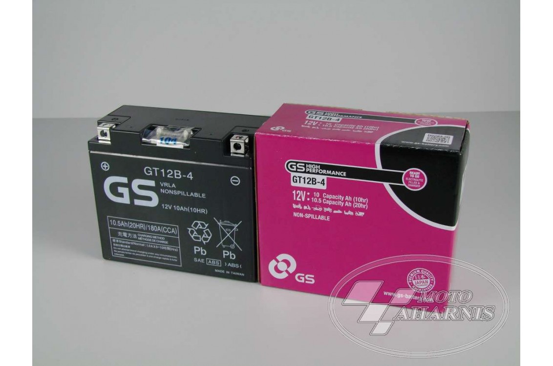 ΜΠΑΤΑΡΙΑ GS GT12B-4 ΜΠΑΤΑΡΙΑ GS GT12B-4