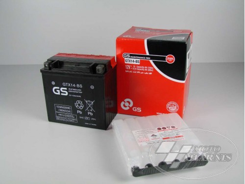 ΜΠΑΤΑΡΙΑ GS YTX14-BS ΜΠΑΤΑΡΙΑ GS YTX14-BS