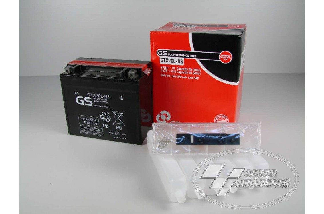 ΜΠΑΤΑΡΙΑ GS YTX20L-BS ΜΠΑΤΑΡΙΑ GS YTX20L-BS