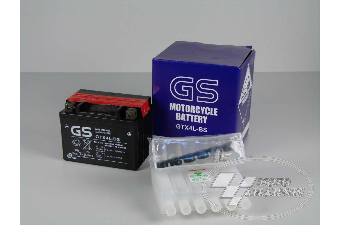 ΜΠΑΤΑΡΙΑ GS YTX4L-BS ΜΠΑΤΑΡΙΑ GS YTX4L-BS