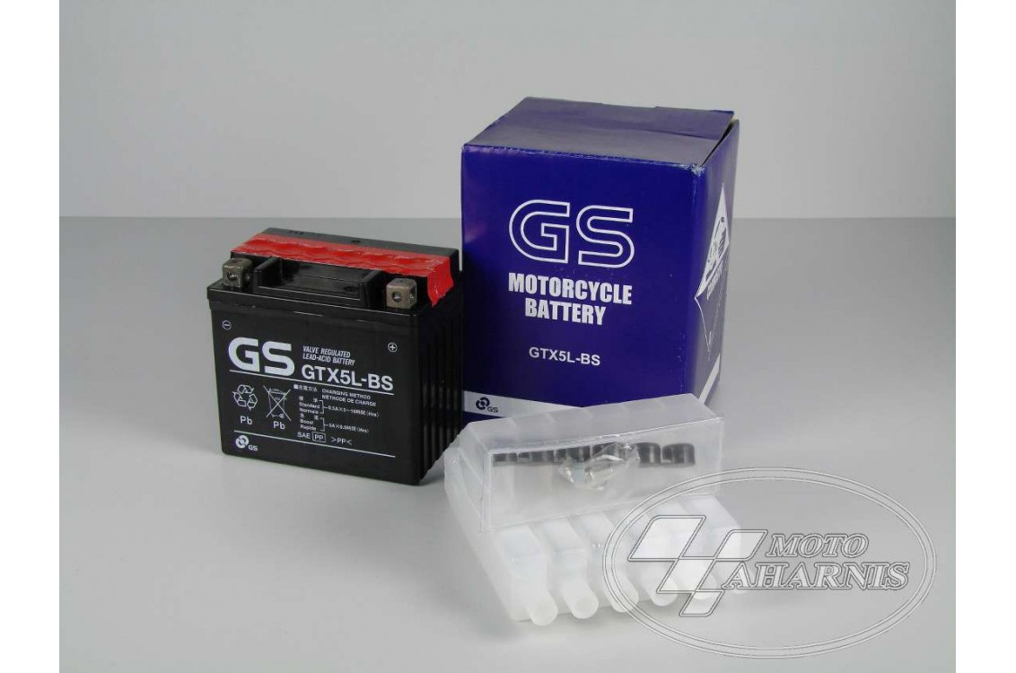 ΜΠΑΤΑΡΙΑ GS YTX5L-BS ΜΠΑΤΑΡΙΑ GS YTX5L-BS