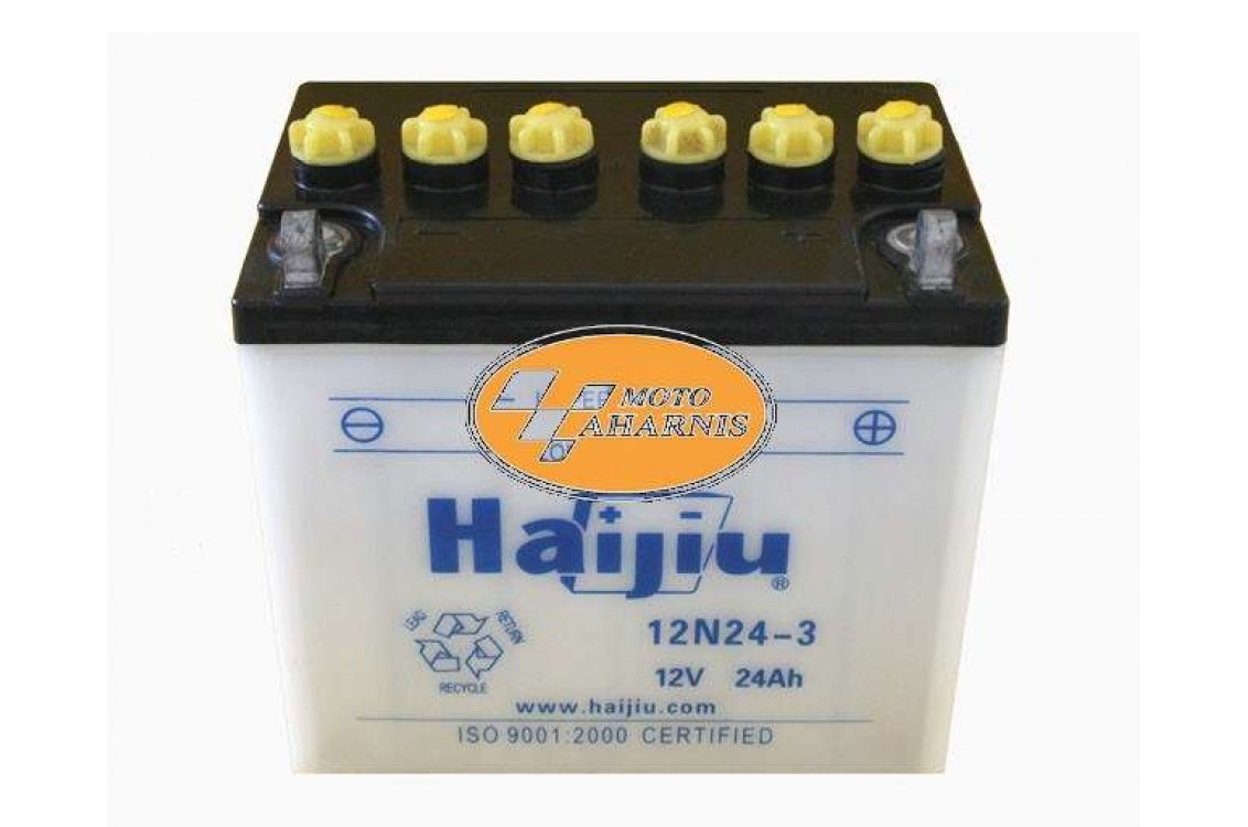 ΜΠΑΤΑΡΙΑ HAIJIU 12N24-3 ΜΠΑΤΑΡΙΑ HAIJIU 12N24-3