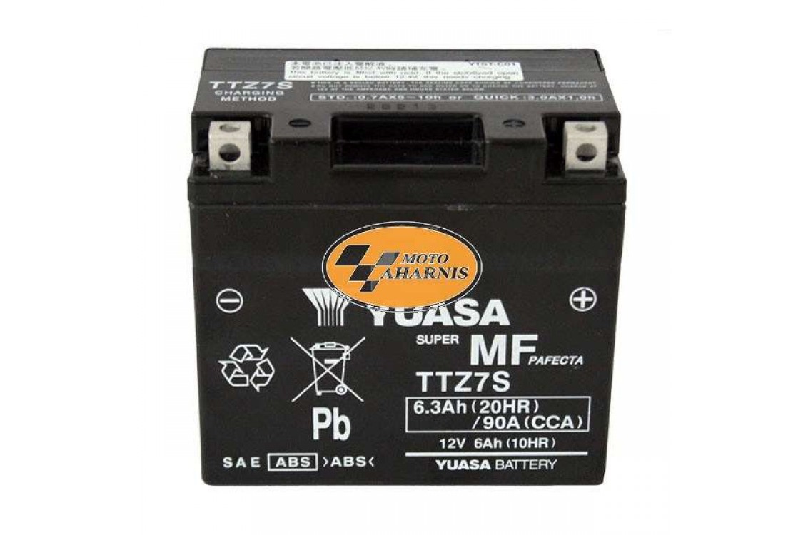 ΜΠΑΤΑΡΙΑ YUASA TTZ7S ΜΠΑΤΑΡΙΑ YUASA TTZ7S