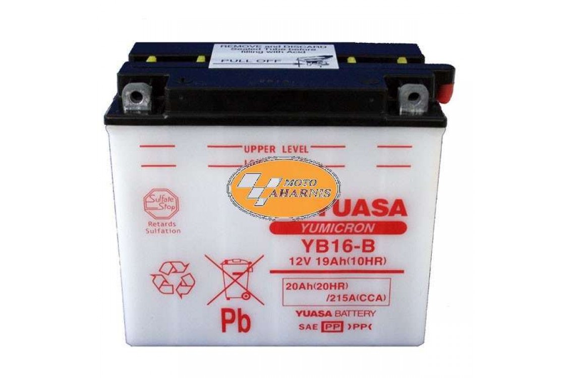 ΜΠΑΤΑΡΙΑ YUASA YB16-B ΜΠΑΤΑΡΙΑ YUASA YB16-B