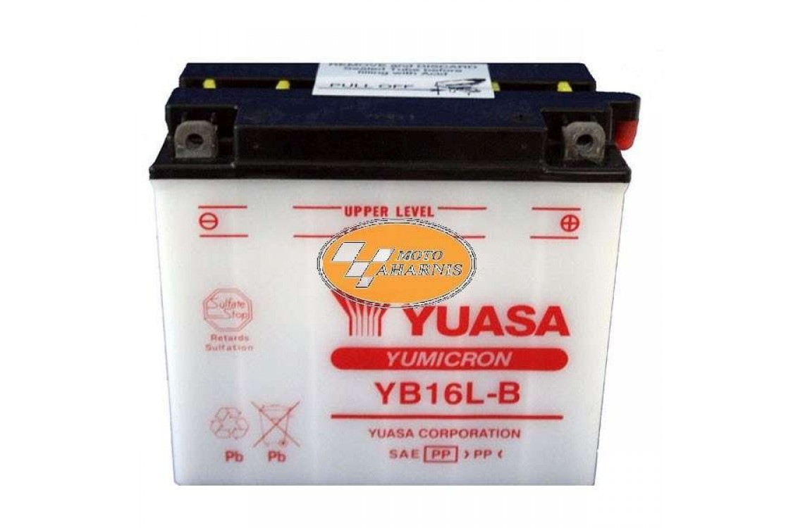 ΜΠΑΤΑΡΙΑ YUASA YB16L-B ΜΠΑΤΑΡΙΑ YUASA YB16L-B