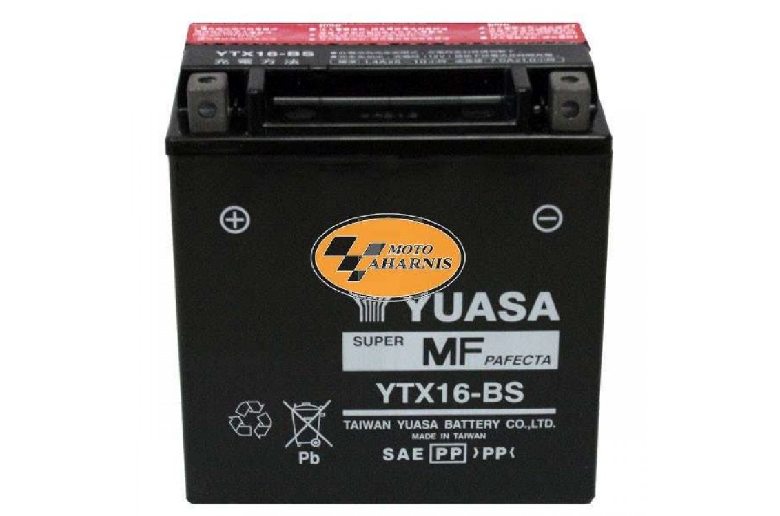ΜΠΑΤΑΡΙΑ YUASA YTX16-BS ΜΠΑΤΑΡΙΑ YUASA YTX16-BS