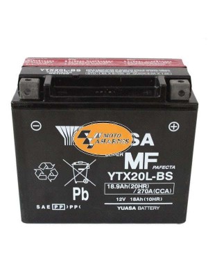 ΜΠΑΤΑΡΙΑ YUASA YTX20L-BS ΜΠΑΤΑΡΙΑ YUASA YTX20L-BS