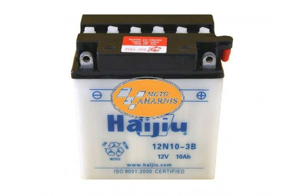 ΜΠΑΤΑΡΙΑ HAIJIU 12N10-3B ΜΠΑΤΑΡΙΑ HAIJIU 12N10-3B