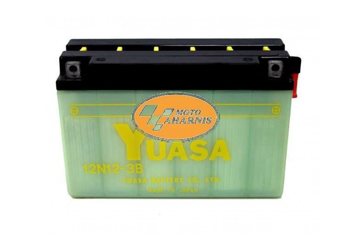 ΜΠΑΤΑΡΙΑ YUASA 12N12-3B ΜΠΑΤΑΡΙΑ YUASA 12N12-3B