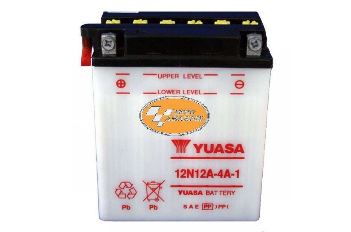 ΜΠΑΤΑΡΙΑ YUASA 12N12A-4A-1 ΜΠΑΤΑΡΙΑ YUASA 12N12A-4A-1