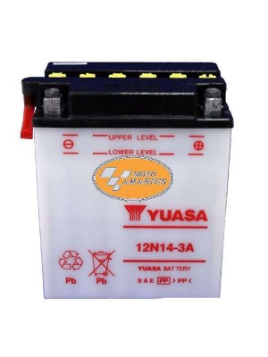 ΜΠΑΤΑΡΙΑ YUASA 12N14-3A ΜΠΑΤΑΡΙΑ YUASA 12N14-3A