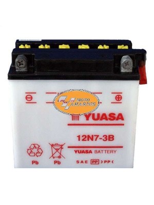 ΜΠΑΤΑΡΙΑ YUASA 12N7-3B ΜΠΑΤΑΡΙΑ YUASA 12N7-3B