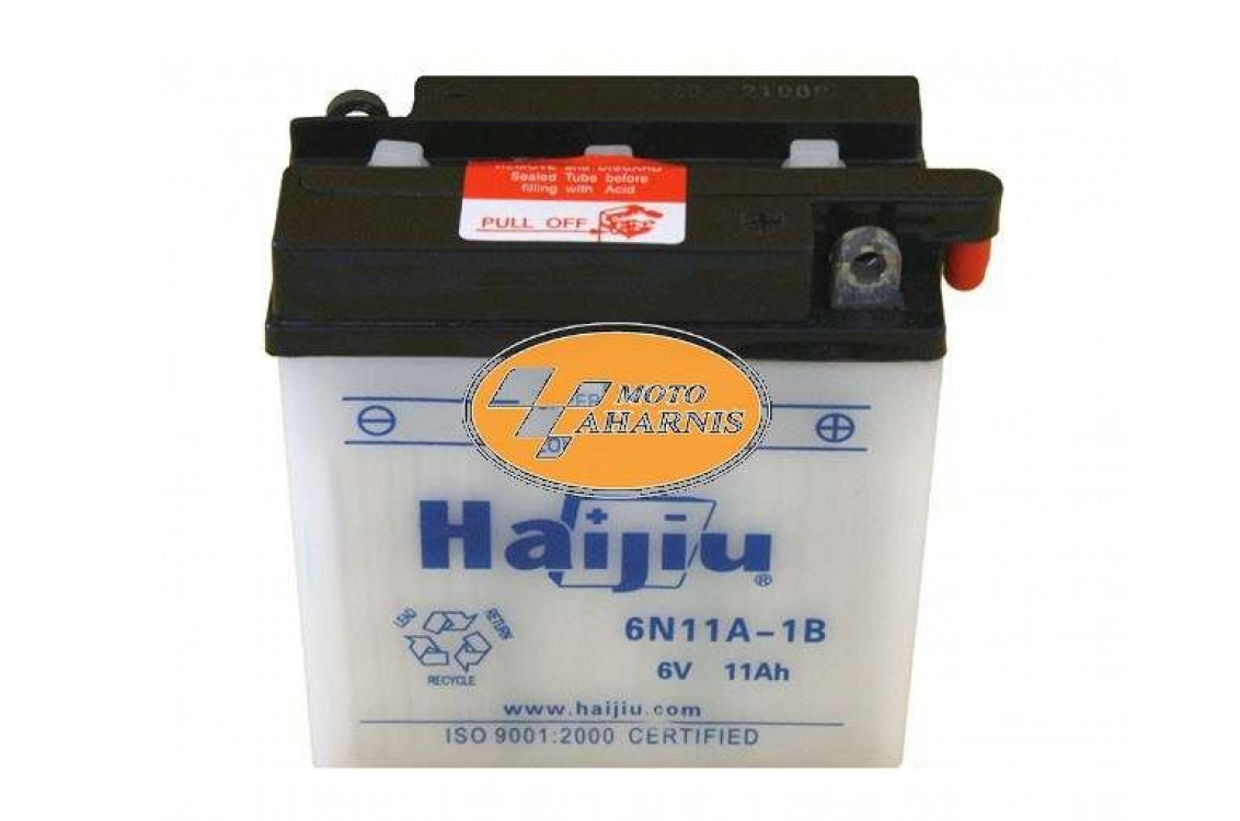 ΜΠΑΤΑΡΙΑ HAIJIU 6N11A-1B ΜΠΑΤΑΡΙΑ HAIJIU 6N11A-1B