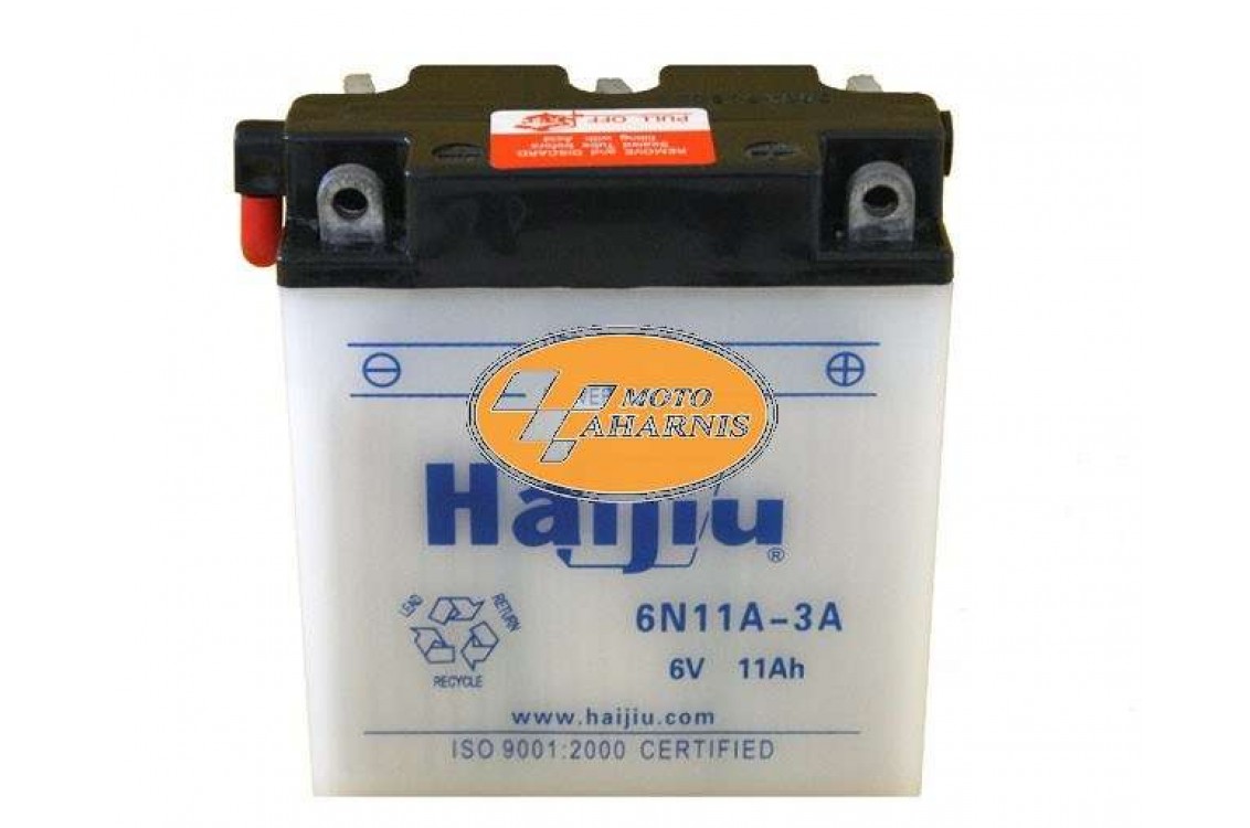 ΜΠΑΤΑΡΙΑ HAIJIU 6N11A-3A ΜΠΑΤΑΡΙΑ HAIJIU 6N11A-3A