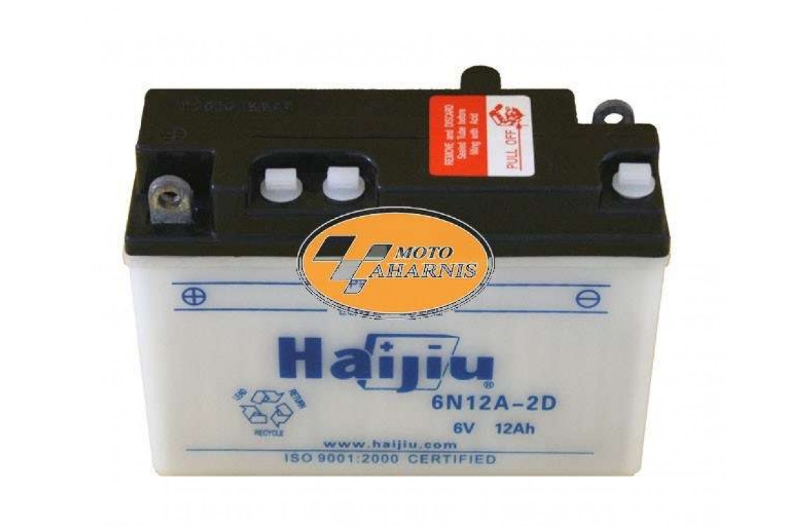 ΜΠΑΤΑΡΙΑ HAIJIU 6N12A-2D ΜΠΑΤΑΡΙΑ HAIJIU 6N12A-2D