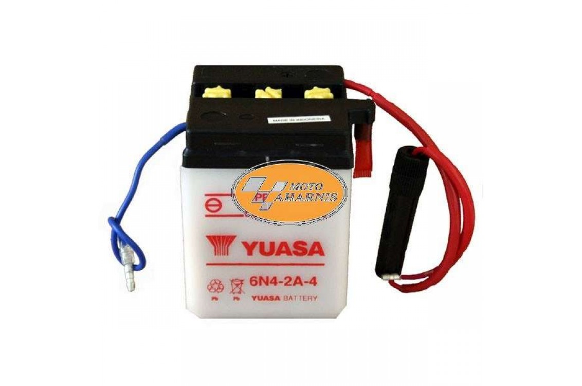 ΜΠΑΤΑΡΙΑ YUASA 6N4-2A-4 ΜΠΑΤΑΡΙΑ YUASA 6N4-2A-4
