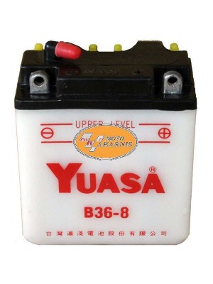 ΜΠΑΤΑΡΙΑ YUASA B36-8 ΜΠΑΤΑΡΙΑ YUASA B36-8