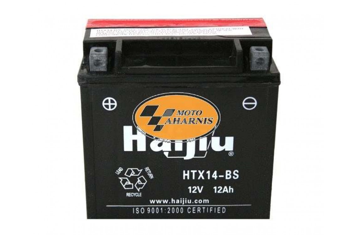 ΜΠΑΤΑΡΙΑ HAIJIU YTX14-BS ΜΠΑΤΑΡΙΑ HAIJIU YTX14-BS