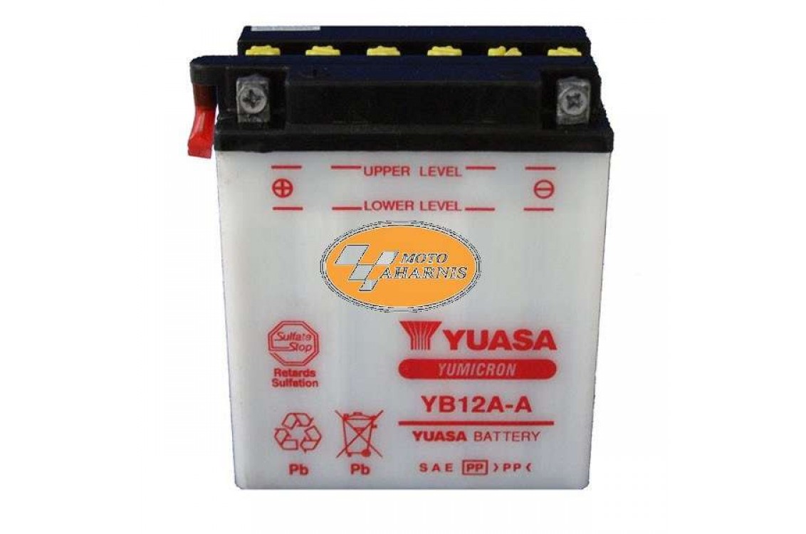 ΜΠΑΤΑΡΙΑ YUASA YB12A-A ΜΠΑΤΑΡΙΑ YUASA YB12A-A
