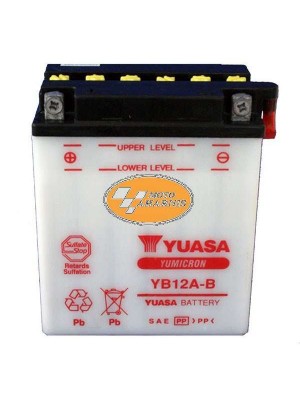 ΜΠΑΤΑΡΙΑ YUASA YB12A-B ΜΠΑΤΑΡΙΑ YUASA YB12A-B