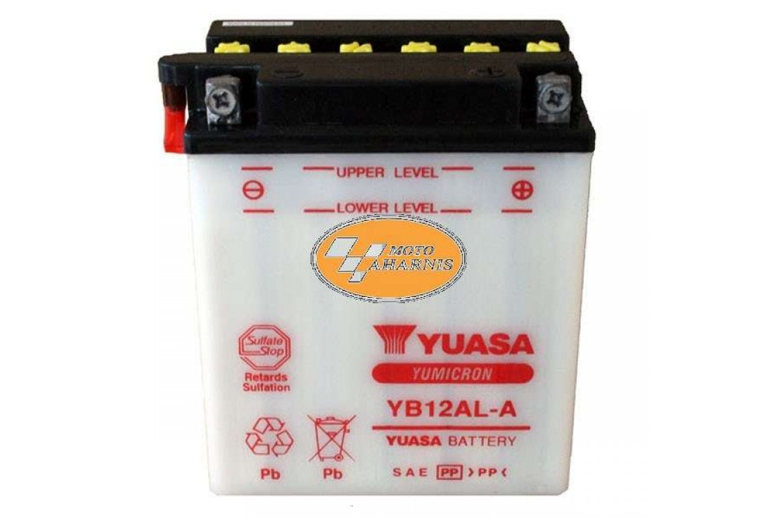 ΜΠΑΤΑΡΙΑ YUASA YB12AL-A ΜΠΑΤΑΡΙΑ YUASA YB12AL-A