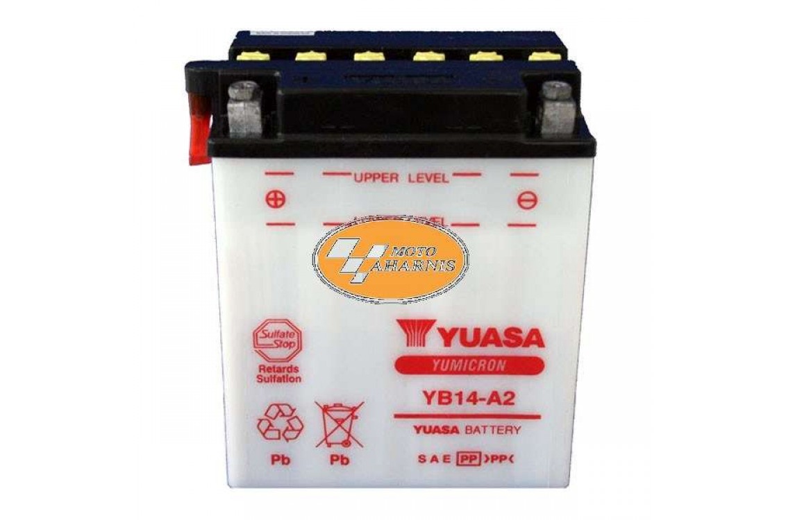 ΜΠΑΤΑΡΙΑ YUASA YB14-A2 ΜΠΑΤΑΡΙΑ YUASA YB14-A2
