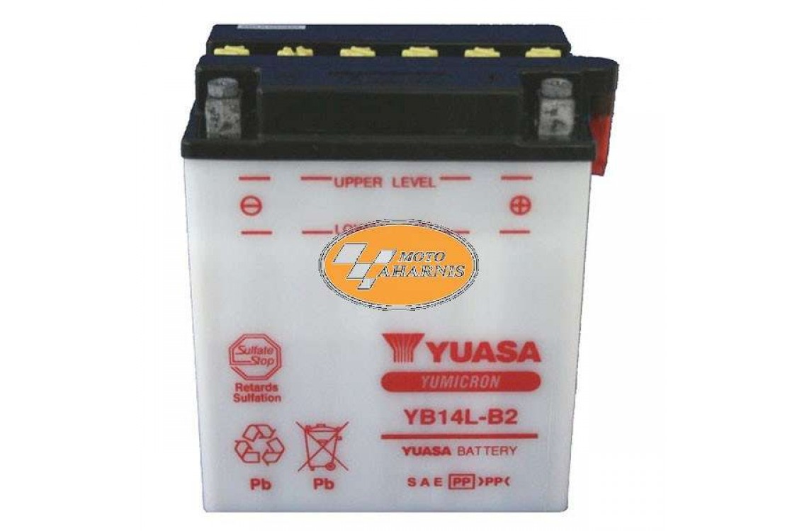 ΜΠΑΤΑΡΙΑ YUASA YB14L-B2 ΜΠΑΤΑΡΙΑ YUASA YB14L-B2