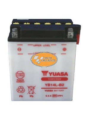 ΜΠΑΤΑΡΙΑ YUASA YB14L-B2 ΜΠΑΤΑΡΙΑ YUASA YB14L-B2