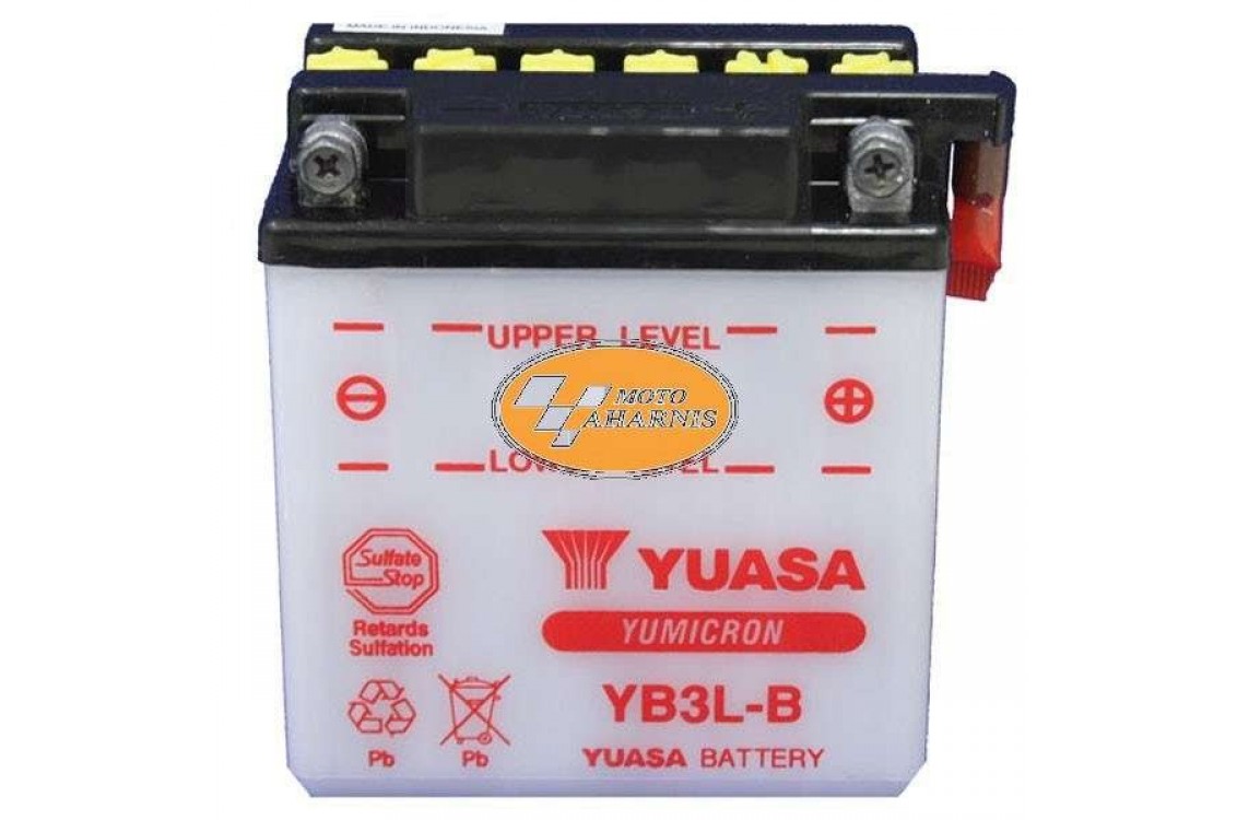 ΜΠΑΤΑΡΙΑ YUASA YB3L-B ΜΠΑΤΑΡΙΑ YUASA YB3L-B
