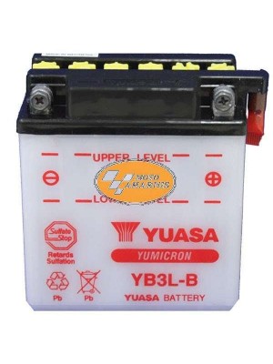 ΜΠΑΤΑΡΙΑ YUASA YB3L-B ΜΠΑΤΑΡΙΑ YUASA YB3L-B