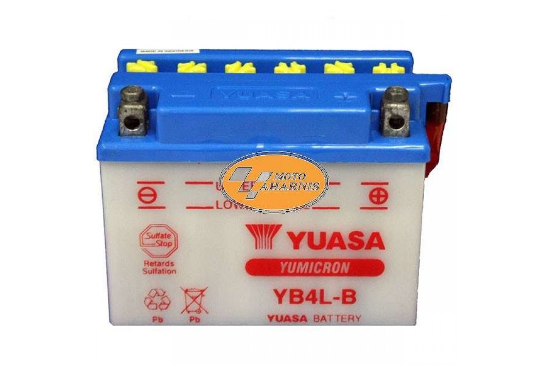 ΜΠΑΤΑΡΙΑ YUASA YB4L-B ΜΠΑΤΑΡΙΑ YUASA YB4L-B