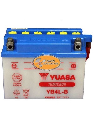 ΜΠΑΤΑΡΙΑ YUASA YB4L-B ΜΠΑΤΑΡΙΑ YUASA YB4L-B