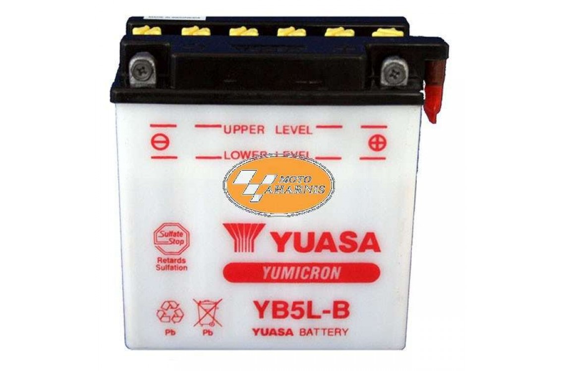ΜΠΑΤΑΡΙΑ YUASA YB5L-B ΜΠΑΤΑΡΙΑ YUASA YB5L-B