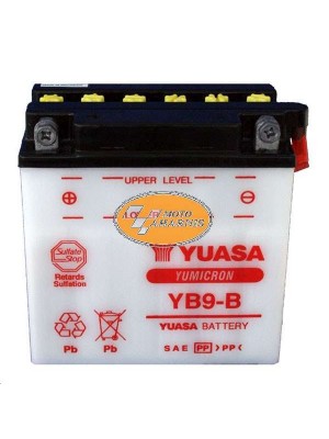 ΜΠΑΤΑΡΙΑ YUASA YB9-B ΜΠΑΤΑΡΙΑ YUASA YB9-B