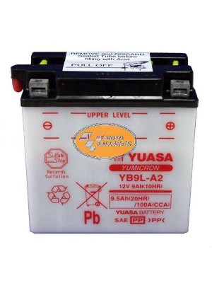 ΜΠΑΤΑΡΙΑ YUASA YB9L-A2 ΜΠΑΤΑΡΙΑ YUASA YB9L-A2