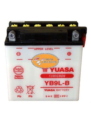 ΜΠΑΤΑΡΙΑ YUASA YB9L-B ΜΠΑΤΑΡΙΑ YUASA YB9L-B